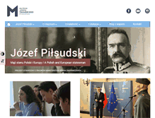 Tablet Screenshot of muzeumpilsudski.pl
